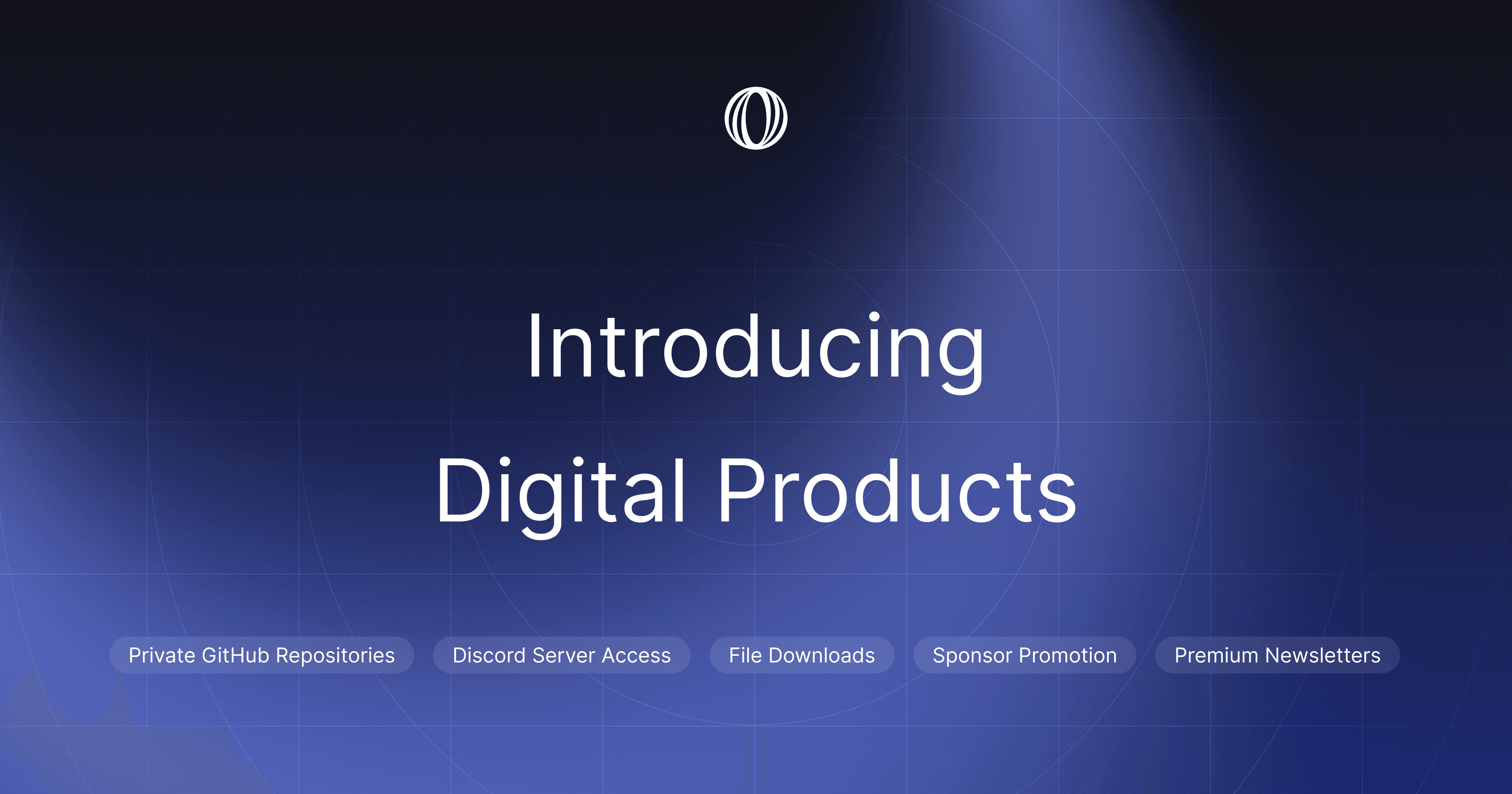 Introducing digital products